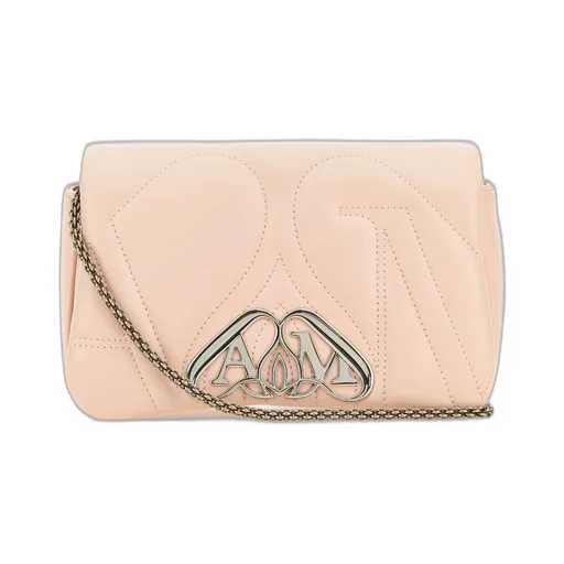 Logo Plaque Chain-Link Shoulder Bag