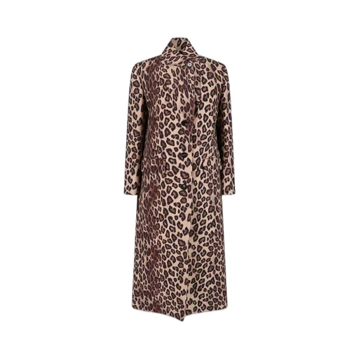 Printed Long Coat