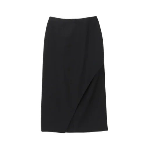 High-Waist Slit Detailed Midi Skirt