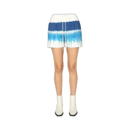 Tie Dye Print Jersey Shorts