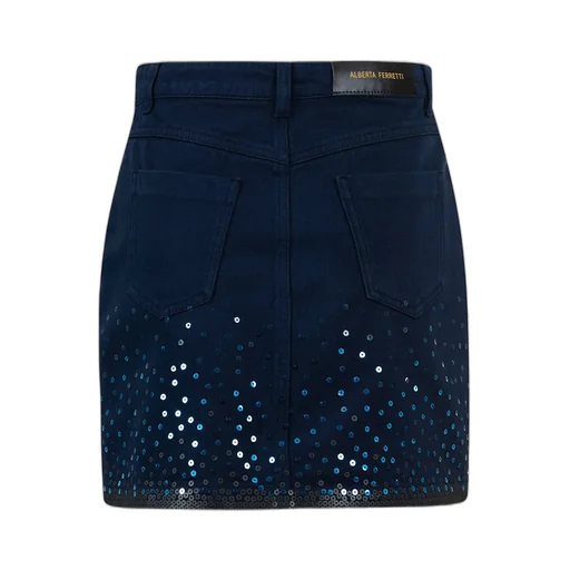 Sequin Embellished Mini Skirt