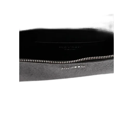 Logo Lettering Zipped Clutch Bag