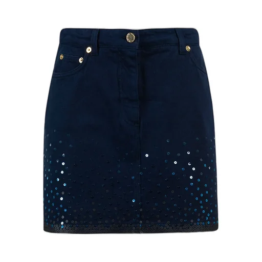 Sequin Embellished Mini Skirt
