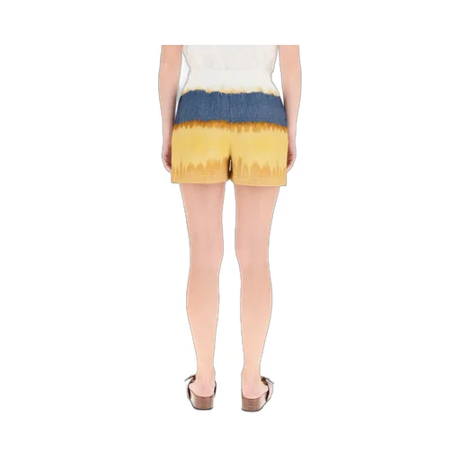 Tie Dye Print Jersey Shorts