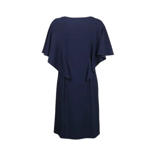 Wide-Sleeve Shift Dress