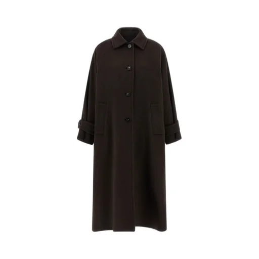 Virgin Wool Long Coat