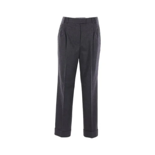 Pleated Wool Pants