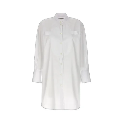 Long Plastron Tuxedo Shirt