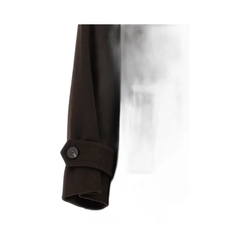 Virgin Wool Long Coat
