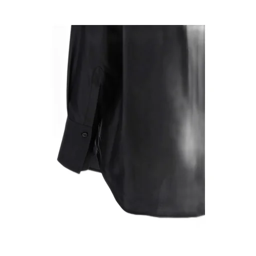 Asymmetrical Silk Shirt