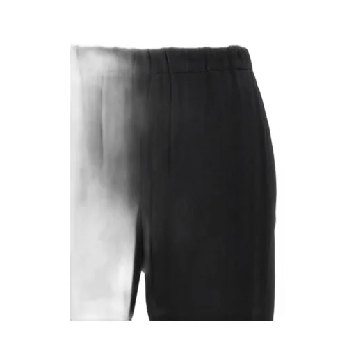 Straight-Leg Elastic Waist Pants