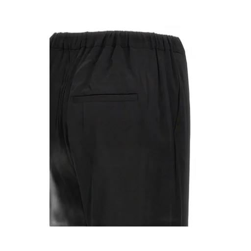 Straight-Leg Elastic Waist Pants