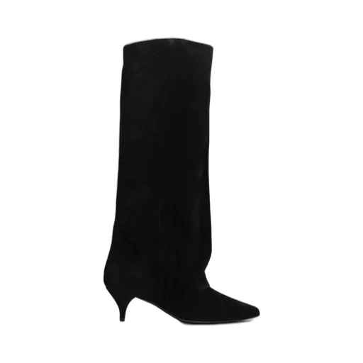 Pointed Toe Knee-High Boots