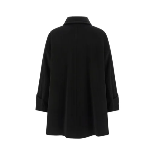 Double-Breasted Caban Coat