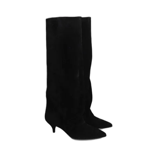 Pointed Toe Knee-High Boots