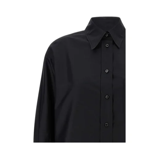 Asymmetrical Silk Shirt