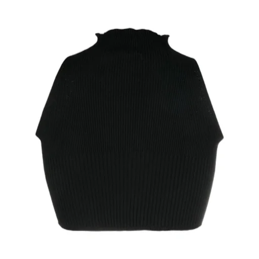 Ribbed Sleeveless Cropped Top
