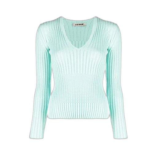 Knitted V-Neck Jumper