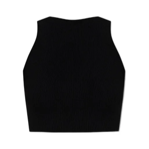 Sculpted Knit Crop Top
