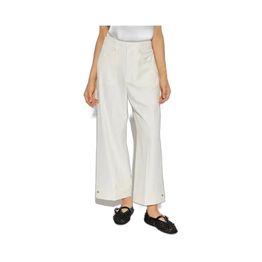 Tailored Wide-Leg Pants