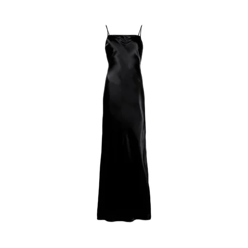 Chaplin Square Neck Satin Maxi Dress