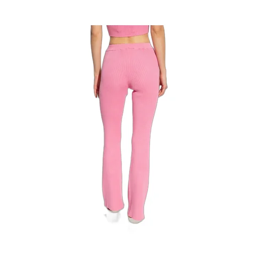 Ribbed Flare Knit Pants