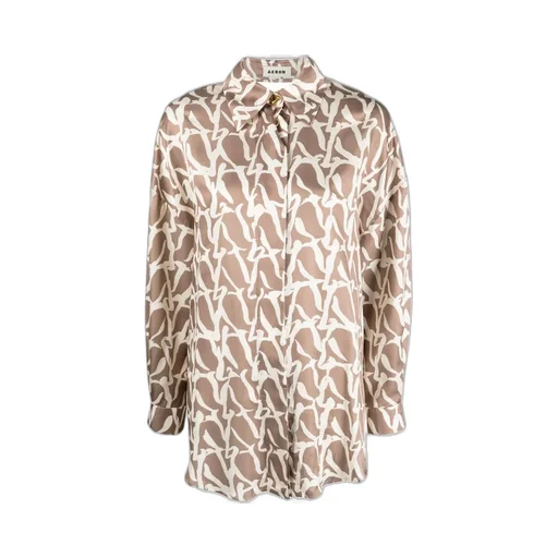 Julia A-Monogram Long Sleeved Shirt