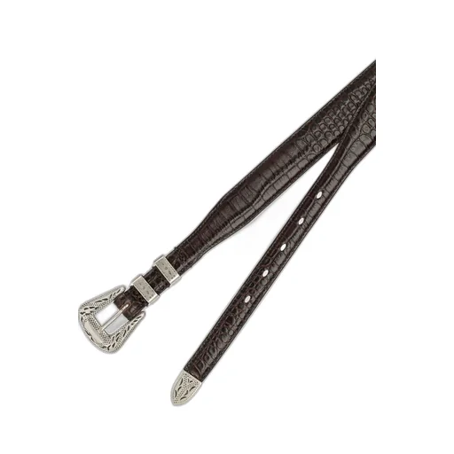 Embossed Buckle Belt