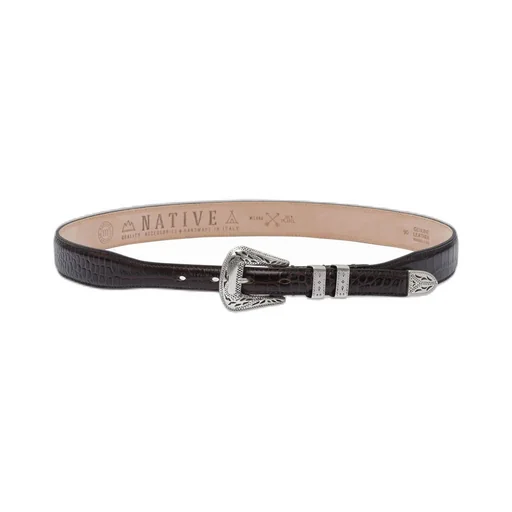 Embossed Buckle Belt
