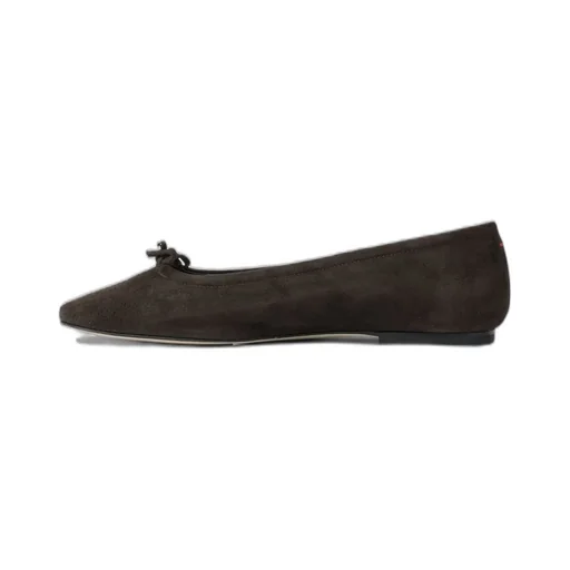 Delfina Bow-Detailed Ballet Flats