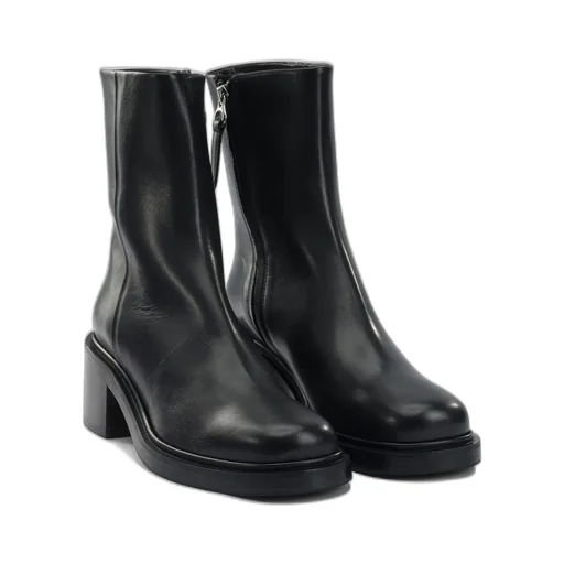Teddy Block Heel Boots