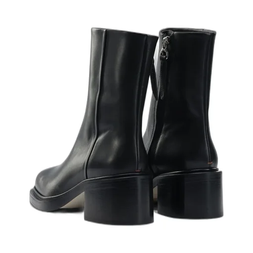 Teddy Block Heel Boots