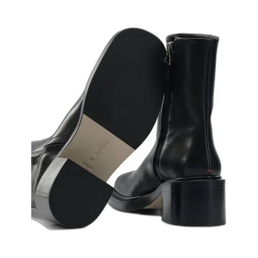 Teddy Block Heel Boots