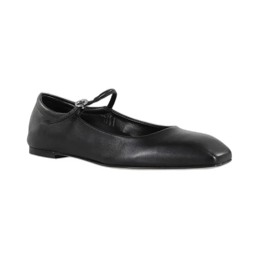 Maryjane Square-Toe Ballerina Shoes