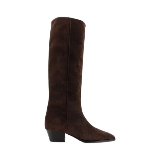 Knee-High Block-Heeled Boots
