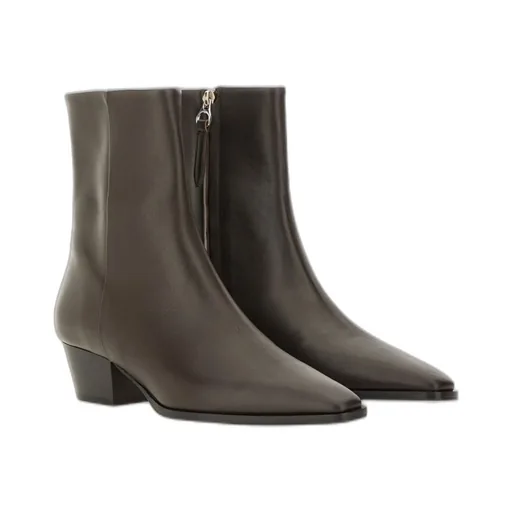 Baba Square-Toe Ankle Boots