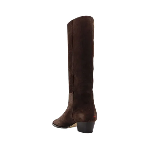 Knee-High Block-Heeled Boots