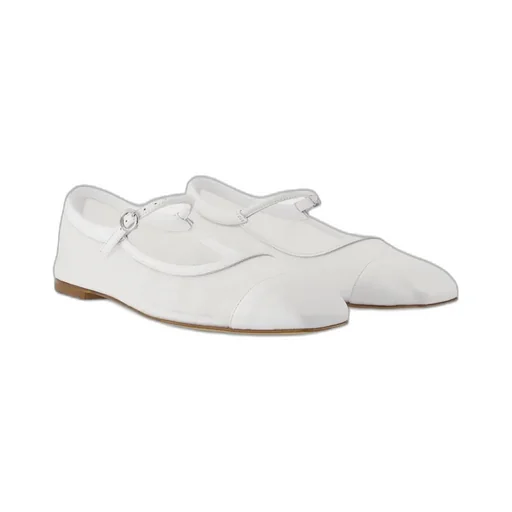 Uma Square Toe Mary Jane Flats