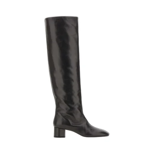 Willa Round Toe Block Heel Boots