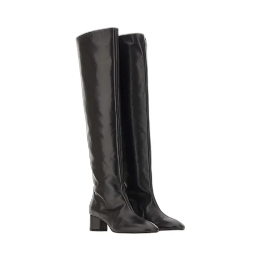 Willa Round Toe Block Heel Boots