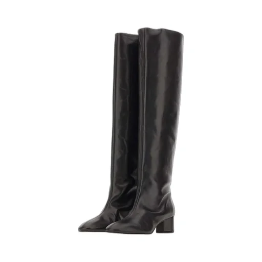 Willa Round Toe Block Heel Boots