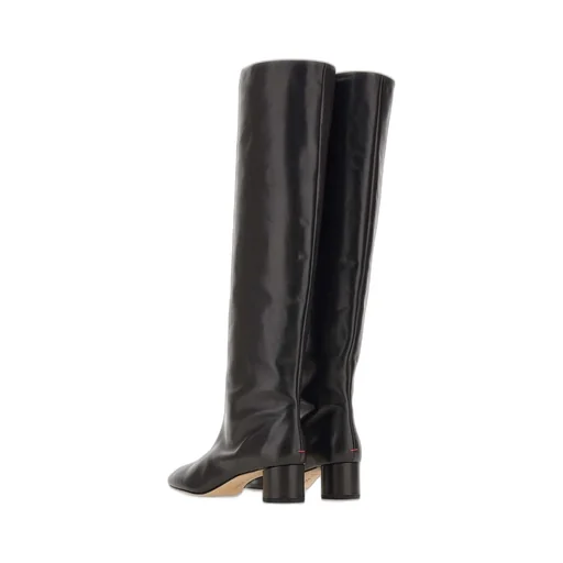 Willa Round Toe Block Heel Boots