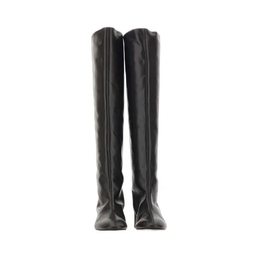Willa Round Toe Block Heel Boots