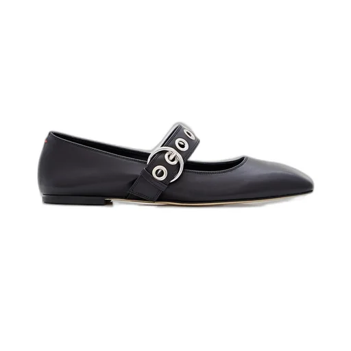 Uma Eyelet Ballerina Flats