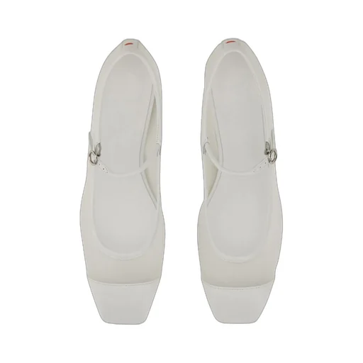 Uma Square Toe Mary Jane Flats