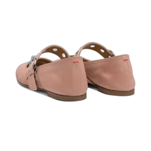Uma Square Toe Mary Jane Flats