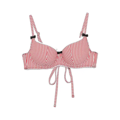 Milli Striped Bikini Top
