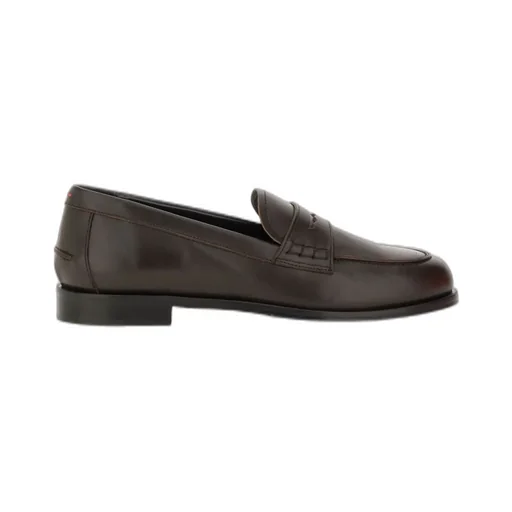 Round-Toe Slip-On Flat Shoes
