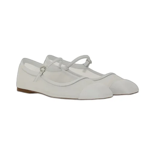 Uma Square Toe Mary Jane Flats