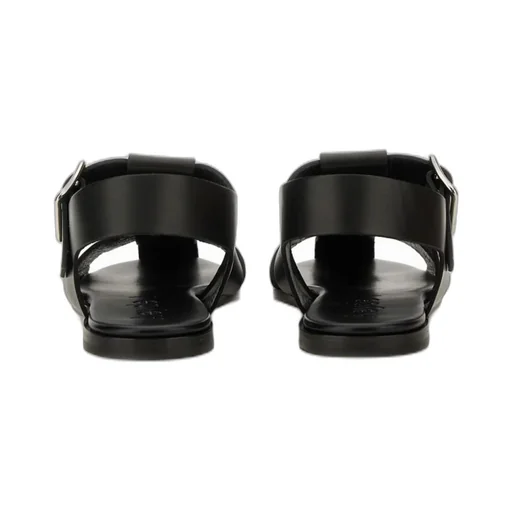 Buckle Fastened Cut Out Sandals